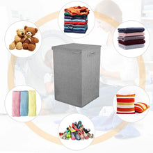 Load image into Gallery viewer, Foldable Laundry Hampers with Lid
