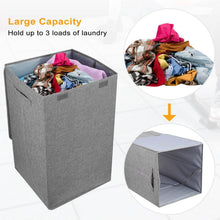 Load image into Gallery viewer, Foldable Laundry Hampers with Lid