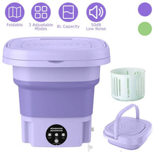 Load image into Gallery viewer, Foldable Laundry Machine with Detachable Drain Basket