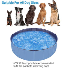 Load image into Gallery viewer, Foldable Pet Swimming Pool PVC