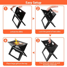 Load image into Gallery viewer, Foldable Portable BBQ Barbecue Grill