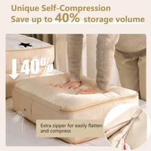 Load image into Gallery viewer, Foldable Storage Bag with Dual Zippers