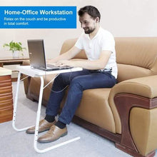 Load image into Gallery viewer, Foldable Tray Table Portable Sofa