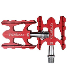 Load image into Gallery viewer, Folding Bike Pedal Sealed Bearing Aluminum Alloy Non-slip Road Bike Universal Bicycle Pedal For Universal Bikes Mountain Bike Pedals Pedals Ultra Light Aluminum Alloy Platform Pedals Sealed Bearing Non-Slip Bicycle Pedal For Road Bike