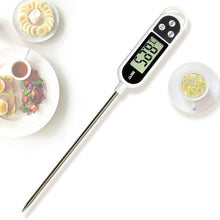 Load image into Gallery viewer, Food BBQ Testing Thermometer Kitchen Cooking Food Digital Probe Meat Thermometer Digital Instant Read Thermometer Cooking Candy Food Thermometer With Long Probe Backlight & Calibration Ultra Fast Electronic Thermometer Cooking Test Gauge Kitchen tools