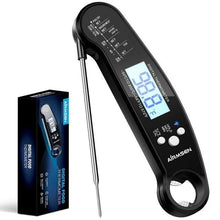 Load image into Gallery viewer, Food Kitchen Digital Meat Thermometer Waterproof Kitchen Food Cooking Thermometer with Backlight LCD Best Super Fast Electric Meat Thermometer Probe for BBQ Grilling Baking BBQ Waterproof Kitchen Cooking Tools