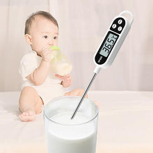 Load image into Gallery viewer, Food Thermometer TP300 Digital Candy Cooking Thermometer Kitchen Cooking Thermometer Instant Read for BBQ Grill Oil Milk Bath Water Deep Fry Candle Temperature Digital Kitchen Thermometer For Meat Cooking Food Probe BBQ Electronic Oven Kitchen Tools