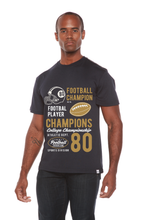 Load image into Gallery viewer, Football Champions Men's Bamboo Viscose/Organic Cotton Short Sleeve Graphic T-Shirt