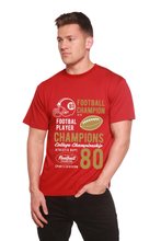 Load image into Gallery viewer, Football Champions Men's Bamboo Viscose/Organic Cotton Short Sleeve Graphic T-Shirt