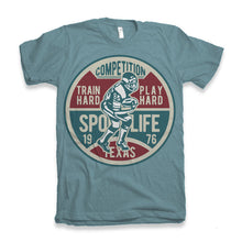 Load image into Gallery viewer, Football Competition Men's Bamboo Viscose/Organic Cotton Short Sleeve Graphic T-Shirt