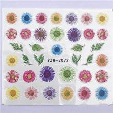 Load image into Gallery viewer, Fox Wolf Animal 3D Embossed Nail Sticker Flower Adhesive Manicure Slider Nail Art Tips Decorations Decals Manicure Design Golden Firework Star Accessories Heart Nail Art Stickers Glitter Decals Love Nail Sequins Laser Heart Nail