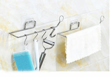 Load image into Gallery viewer, Free Kitchen Roll Paper Accessory Wall Mount Toilet Paper Holder Stainless Steel Bathroom Tissue Towel Accessories Rack Holders Toilet Paper Holder No Drilling Toilet Roll Holder Stand for Home Bathroom Washroom Kitchen