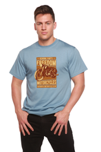 Load image into Gallery viewer, Freedom Motorcycles Men's Bamboo Viscose/Organic Cotton Short Sleeve Graphic T-Shirt