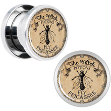 Load image into Gallery viewer, Witches Brew Fly Fricassee Halloween Plug Set 0G to 20mm