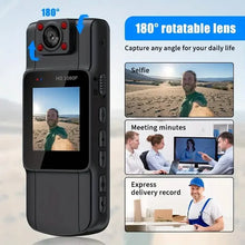 Load image into Gallery viewer, Full 1080P Police Body Camera With Clip