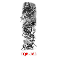 Load image into Gallery viewer, Full Arm Large Size Sleeve Temporary Sticker Dragon Tattoo Waterproof Body Art Realistic 3D Design For Mens