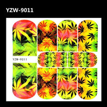 Load image into Gallery viewer, Full Beauty 1pc Black Flower Vine Nail Water Sticker Leaf Lace Design Slider Nail Art Decal Beauty Foils Decoration Nail Decals for Women Nail Art Stickers Water Transfer Decals Design Nail Art Supplies Manicure Acrylic Nail Foil Stencils Decorations