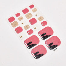 Load image into Gallery viewer, Full Beauty Loveliness Designed Manicure Valentines Nail Art Designer Nail Decals Kids Nails Art Decoration Nail Sticker Set French Tip Guides Stickers French Nail Stickers Form Fringe Guides for Decoration Stencil Tools