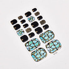 Load image into Gallery viewer, Full Beauty Loveliness Designed Manicure Valentines Nail Art Designer Nail Decals Kids Nails Art Decoration Nail Sticker Set French Tip Guides Stickers French Nail Stickers Form Fringe Guides for Decoration Stencil Tools