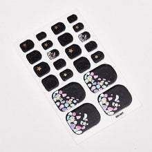 Load image into Gallery viewer, Full Beauty Loveliness Designed Manicure Valentines Nail Art Designer Nail Decals Kids Nails Art Decoration Nail Sticker Set French Tip Guides Stickers French Nail Stickers Form Fringe Guides for Decoration Stencil Tools