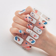 Load image into Gallery viewer, Full Cover Nail Stickers Designer Nail Decals Fashion Five Sorts of Nail Stickers Nail Sticker set Nail Decoration Nail Strips 3D Nail Art Stickers Decal Slider Template Diy Nail Tool Decorations Nail Art Design Self Adhesive Luxury Designer Nail Sticker
