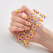 Load image into Gallery viewer, Full Cover Nail Stickers Designer Nail Decals Fashion Five Sorts of Nail Stickers Nail Sticker set Nail Decoration Nail Strips 3D Nail Art Stickers Decal Slider Template Diy Nail Tool Decorations Nail Art Design Self Adhesive Luxury Designer Nail Sticker