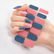 Load image into Gallery viewer, Full Cover Nail Stickers Designer Nail Decals Fashion Five Sorts of Nail Stickers Nail Sticker set Nail Decoration Nail Strips 3D Nail Art Stickers Decal Slider Template Diy Nail Tool Decorations Nail Art Design Self Adhesive Luxury Designer Nail Sticker