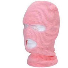 Load image into Gallery viewer, Full Face Cover Ski Mask Hat 3 Holes Balaclava Army Tactical CS Windproof Knit Beanies Bonnet Winter Warm Unisex Caps Neck Gaiter, Winter Balaclava Warm Knit Beanie for Outdoor Sports Outdoor Full Face Cover Thermal Ski Mask One Size