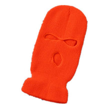 Load image into Gallery viewer, Full Face Cover Ski Mask Hat 3 Holes Balaclava Army Tactical CS Windproof Knit Beanies Bonnet Winter Warm Unisex Caps Neck Gaiter, Winter Balaclava Warm Knit Beanie for Outdoor Sports Outdoor Full Face Cover Thermal Ski Mask One Size