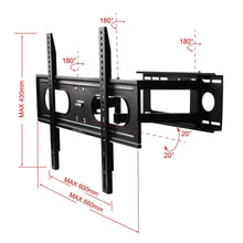 Load image into Gallery viewer, Full Motion Articulating Wall Mount for 37"-70" TV's