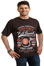 Load image into Gallery viewer, Full Speed Super Men's Bamboo Viscose/Organic Cotton Short Sleeve Graphic T-Shirt