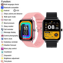 Load image into Gallery viewer, Full Touch Children Watch For Girls Boys Wrist Watch Child Students Clock Electronic Digital Wristwatch Pedometer Music Video Recorder Player Camera Flashlight Alarm Clock And More Smartwatch For Age 3-12 Boys Girls Gifts