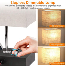 Load image into Gallery viewer, Fully Dimmable Table Lamp