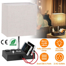 Load image into Gallery viewer, Fully Dimmable Table Lamp