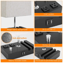 Load image into Gallery viewer, Fully Dimmable Table Lamp
