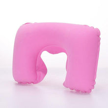Load image into Gallery viewer, Functional Inflatable Neck Pillow Inflatable U Shaped Travel Pillow Car Head Neck Rest Air Cushion for Travel Neck Pillow Functional U-Shape Travel Pillow For Airplane Inflatable Neck Pillow Travel Accessories Comfortable Sleep Pillows