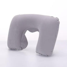 Load image into Gallery viewer, Functional Inflatable Neck Pillow Inflatable U Shaped Travel Pillow Car Head Neck Rest Air Cushion for Travel Neck Pillow Functional U-Shape Travel Pillow For Airplane Inflatable Neck Pillow Travel Accessories Comfortable Sleep Pillows