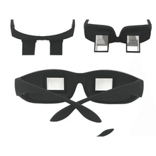 Load image into Gallery viewer, Funny Black Lazy Periscope Horizontal Reading TV Lightweight Sit View Glasses Lie Down Unisex Wide Use Glasses