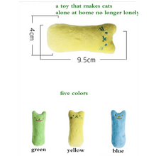 Load image into Gallery viewer, Funny Colorful Teeth Grinding Catnip Toys Cute Kitten Chewing Toy Stuffed Toys For Pets Soft Cat Toys