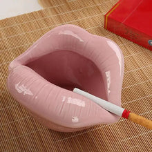 Load image into Gallery viewer, Funny Creative Ceramic Cartoon Lips Ashtray Gift for Home - Trendy Mouth Mini Ashtray for Boyfriend
