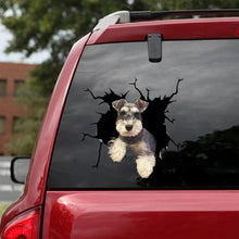 Load image into Gallery viewer, Funny Dog Head In The Crack Vinyl Car Funny Dog Head In The Crack Vinyl Car Stickers Decals Motorcycle Accessories Car-window Decorative Goods Broken Glass Sticker Car Stickers Decals Motorcycle Accessories Car-window Decorative Goods Pvc Car Sticker