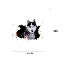 Load image into Gallery viewer, Funny Dog Head In The Crack Vinyl Car Funny Dog Head In The Crack Vinyl Car Stickers Decals Motorcycle Accessories Car-window Decorative Goods Broken Glass Sticker Car Stickers Decals Motorcycle Accessories Car-window Decorative Goods Pvc Car Sticker