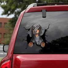Load image into Gallery viewer, Funny Dog Head In The Crack Vinyl Car Funny Dog Head In The Crack Vinyl Car Stickers Decals Motorcycle Accessories Car-window Decorative Goods Broken Glass Sticker Car Stickers Decals Motorcycle Accessories Car-window Decorative Goods Pvc Car Sticker