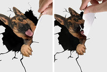 Load image into Gallery viewer, Funny Dog Head In The Crack Vinyl Car Funny Dog Head In The Crack Vinyl Car Stickers Decals Motorcycle Accessories Car-window Decorative Goods Broken Glass Sticker Car Stickers Decals Motorcycle Accessories Car-window Decorative Goods Pvc Car Sticker