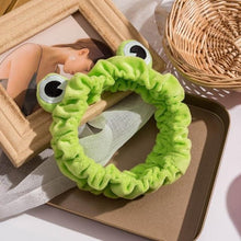 Load image into Gallery viewer, Funny Frog Makeup Headband Wide-brimmed Elastic Hairbands Cute Girls Hair Bands Women Hair Accessories Girls Hairband Gorgeous Hair Accessories For Women