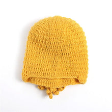 Load image into Gallery viewer, Funny Party Octopus Beard Hat Unisex Animal Cthulhu Crocheted Tentacle Knit Wind Mask Ski Cap Halloween Hats Bear Boys Octopus Beanie Hat For Men Winter Warm Skiing Biking Costume Squid Mask Foldaway Beard Octopus Pirate Hats Bearded Caps