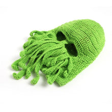 Load image into Gallery viewer, Funny Party Octopus Beard Hat Unisex Animal Cthulhu Crocheted Tentacle Knit Wind Mask Ski Cap Halloween Hats Bear Boys Octopus Beanie Hat For Men Winter Warm Skiing Biking Costume Squid Mask Foldaway Beard Octopus Pirate Hats Bearded Caps