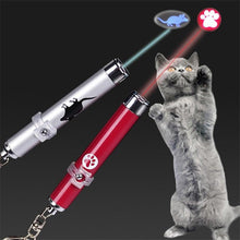 Load image into Gallery viewer, Funny Pet LED Laser Toy Cat Laser Toy Cat Pointer Light Pen Interactive Toy With Bright Animation Mouse Shadow Small Animal Toys Red Dot LED Light Pointer Interactive Toys for Indoor Cats Dogs Of Long Range