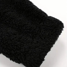 Load image into Gallery viewer, Fuzzy Hooded Pajama Jumpsuit For Music Festival, Long Sleeve Zipper Lingerie & Sleepwear