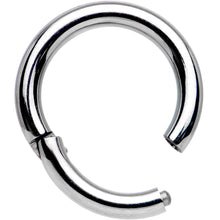 Load image into Gallery viewer, 14G 5/16 Solid G23 Implant Grade Titanium Hinged Segment Ring